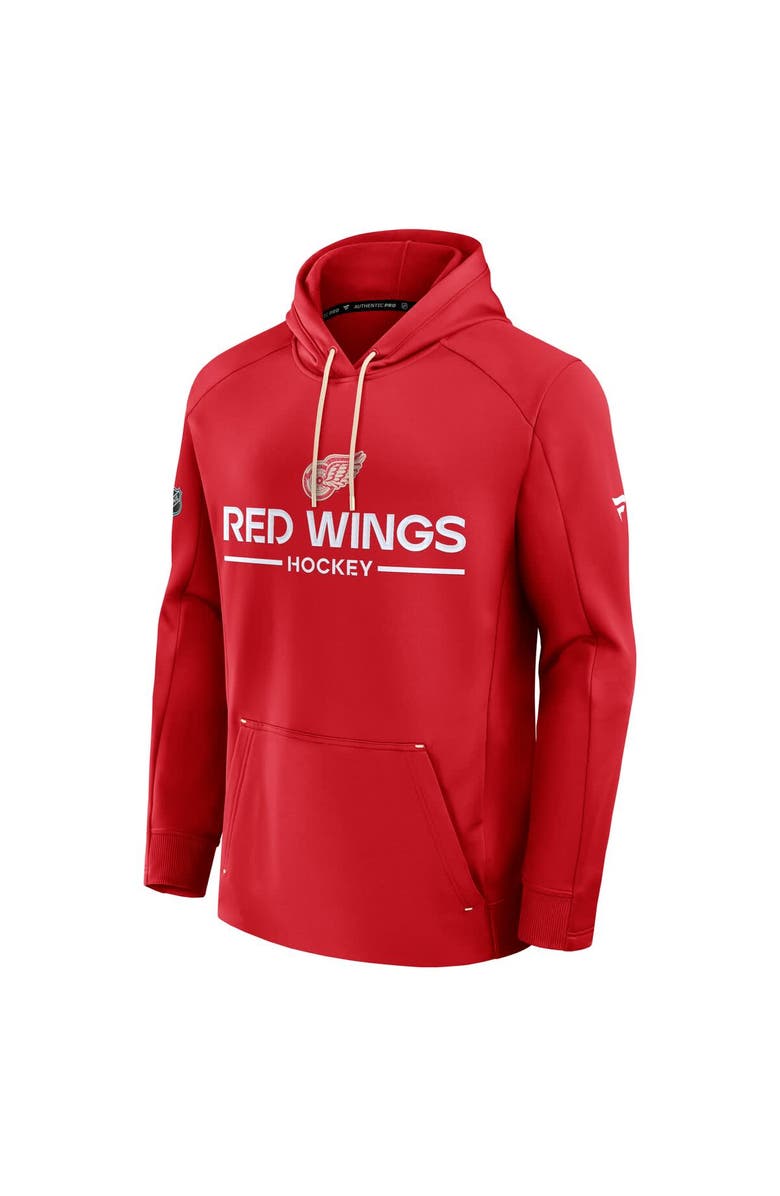 FANATICS Men's Fanatics Red Detroit Red Wings Authentic Pro Centennial Rink Hoodie, Alternate, color, Red