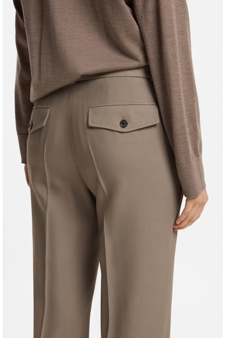 Talia Wide Leg Trousers, Alternate, color, WALNUT