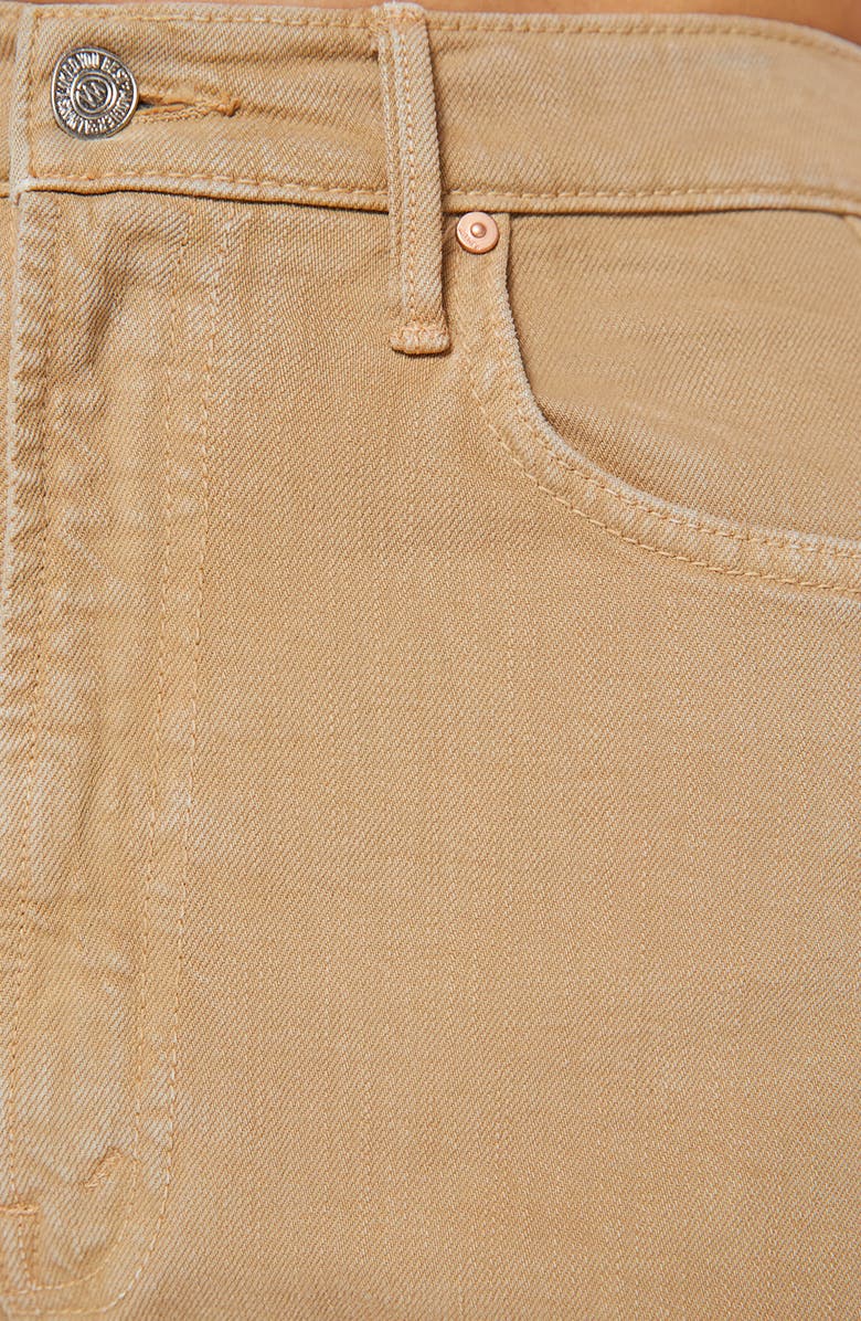 MOTHER The Half Pipe Flood High Waist Ankle Wide Leg Jeans, Alternate, color, The Devil May Curds And Whey