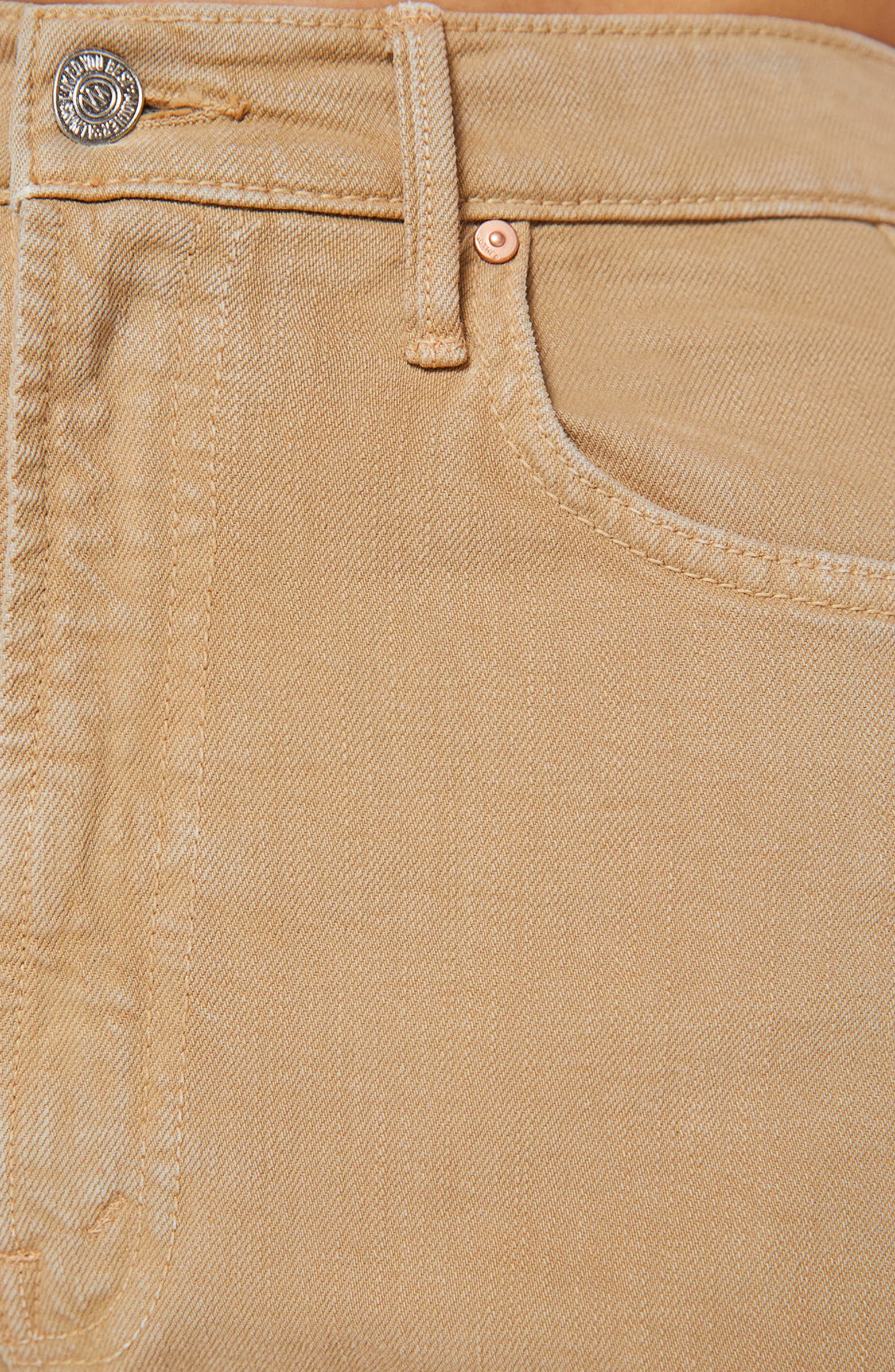 MOTHER The Half Pipe Flood High Waist Ankle Wide Leg Jeans | Nordstromrack