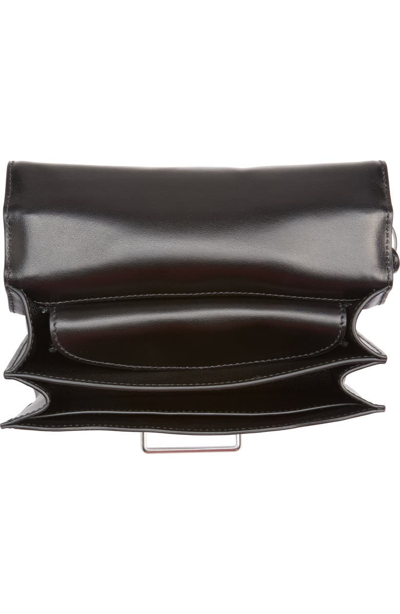 Prada Cahier City Calfskin & Saffiano Shoulder Bag, Alternate, color,