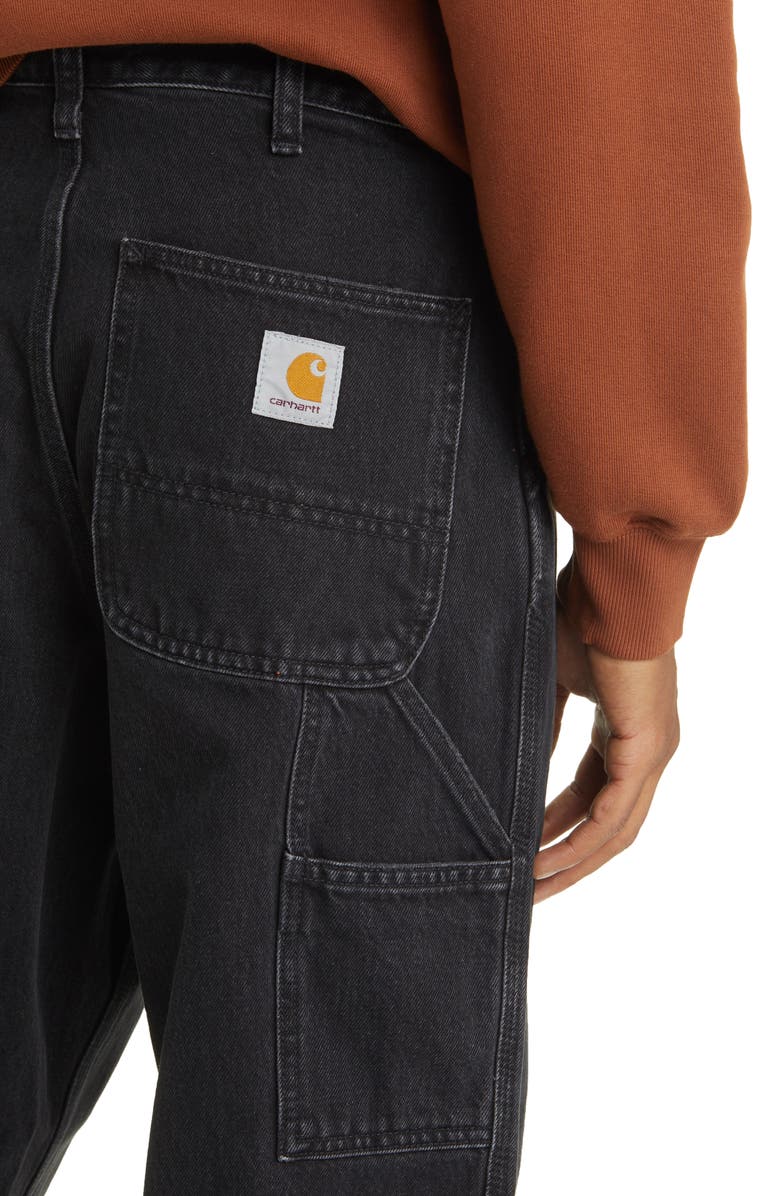Carhartt Work In Progress Single Knee Stonewash Rigid Jeans, Alternate, color, 