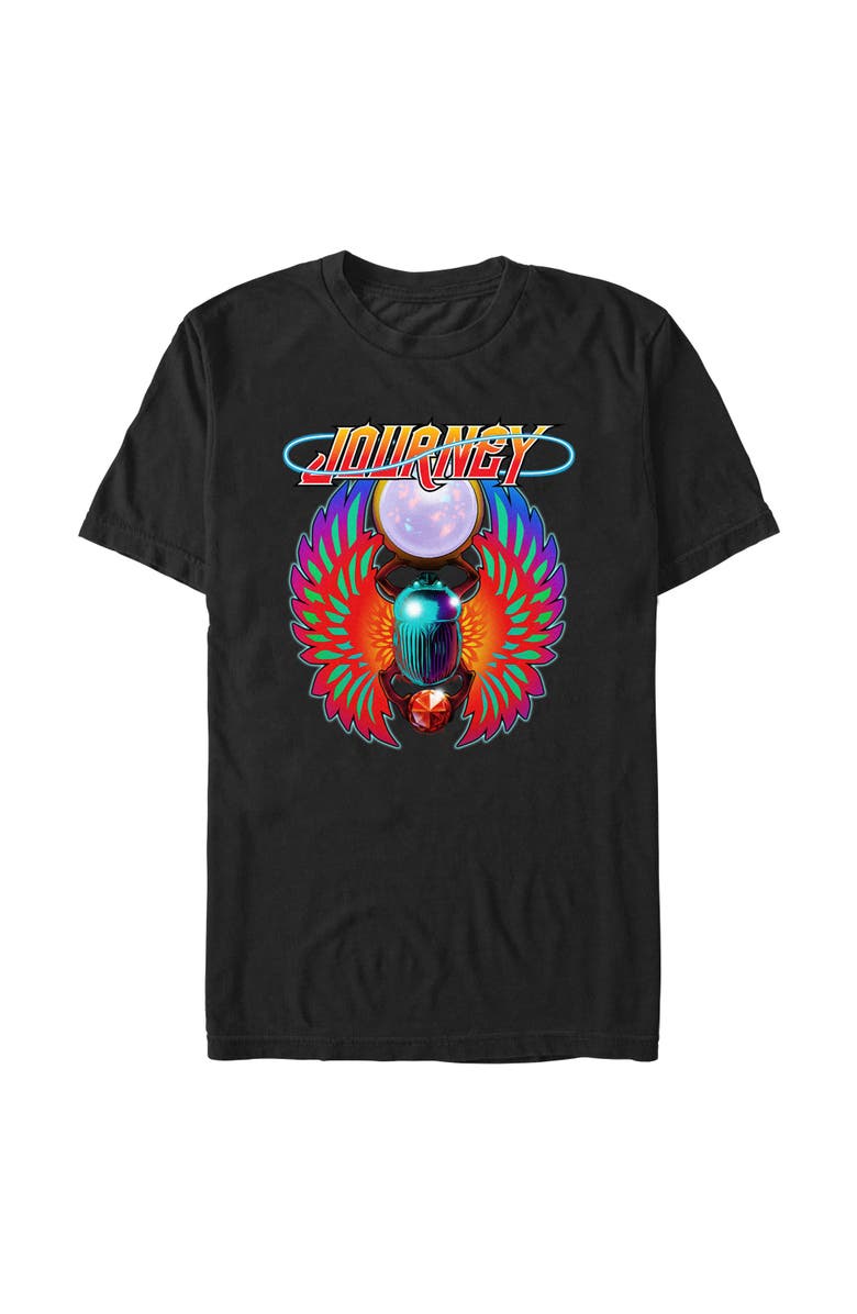 JOURNEY Men's Journey Classic Logo  Graphic T-Shirt, Alternate, color, Black