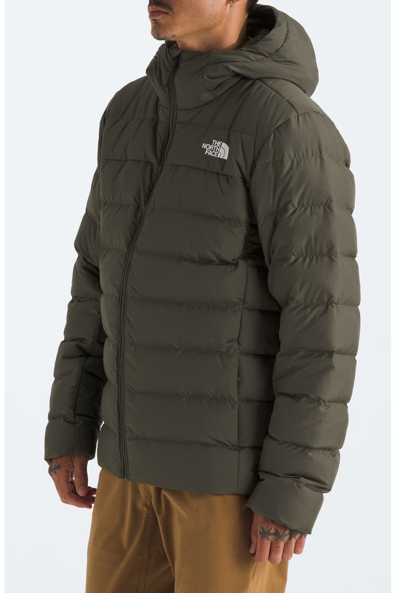 Aconcagua 3 Water Repellent Hood Jacket, Alternate, color, NEW TAUPE GREEN