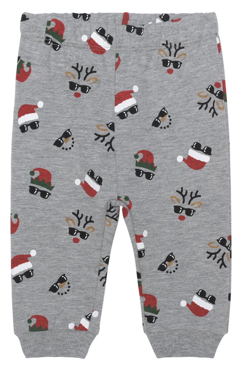 PL Baby by Petit Lem Squad Goals Sweatshirt, Leggings & Socks Set, Alternate, color, Squad