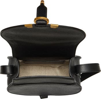 【関税&送料込】Chloe' Marcie Small Leather Shoulder Bag Chloé Small Marcie Saddle Bag In Metallized Leather | Chloé US