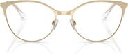 Emporio Armani 54mm Cat Eye Optical Glasses