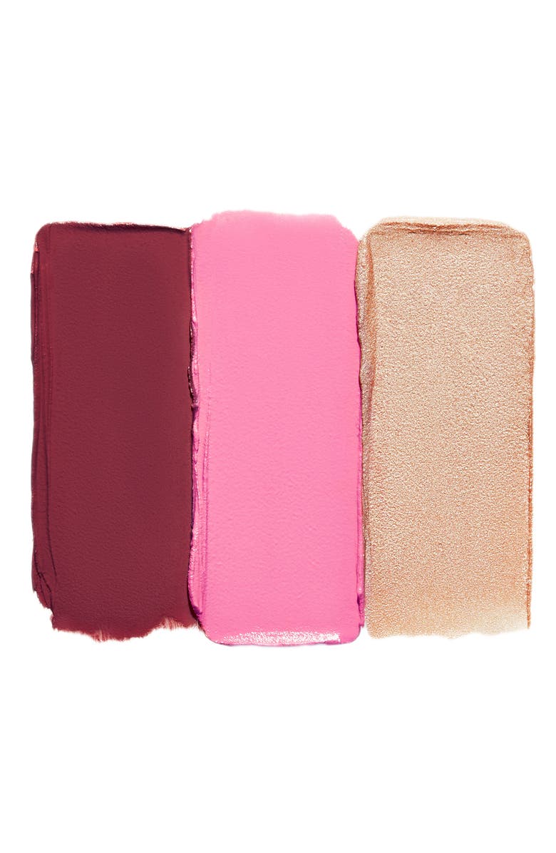 Kjaer Weis The Cheek Collective Cream Blush & Cream Glow Highlighter Palette, Alternate, color, 