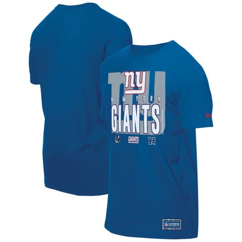 Men's New Era  Royal New York Giants 2025 NFL Training Camp T-Shirt