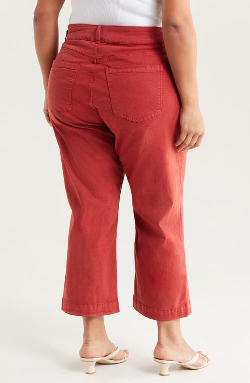 Kut From The Kloth High Waist Crop Wide Leg Pants