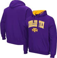 COLOSSEUM Men's Colosseum Purple Tennessee Tech Golden Eagles Arch & Logo 3.0 Pullover Hoodie