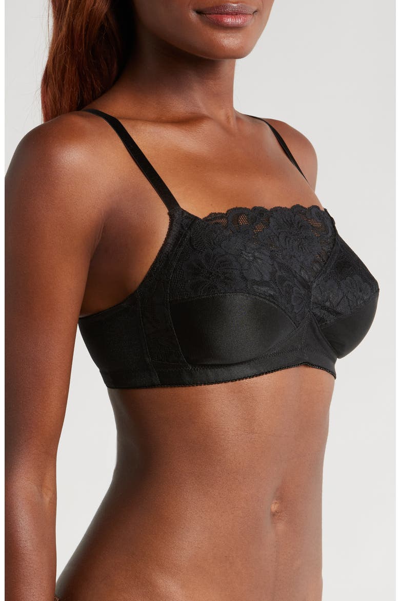 Isabel Wireless Camisole Bra, Alternate, color, BLACK