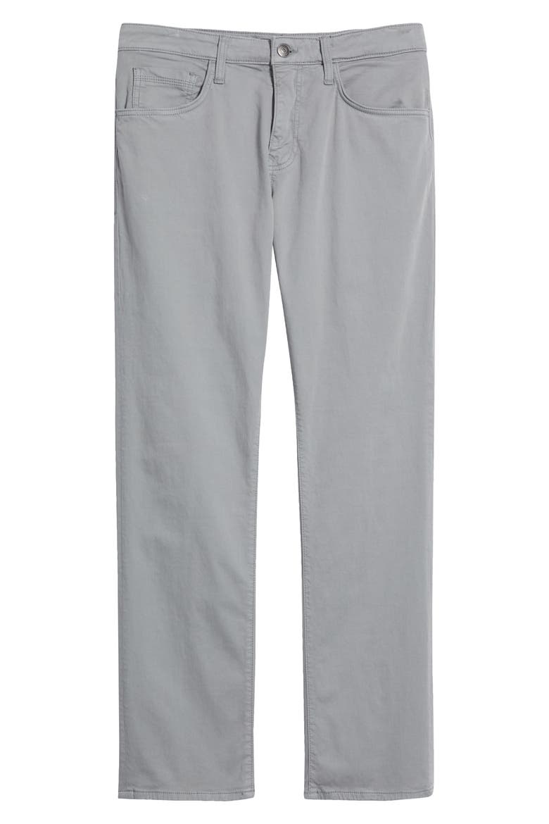 Zach Straight Leg Casual Stretch Twill Pants, Alternate, color, ULTIMATE GREY CASUAL TWILL