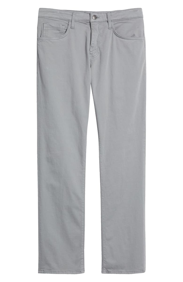 Mavi Jeans Zach Straight Leg Casual Stretch Twill Pants, Alternate, color, Ultimate Grey Casual Twill
