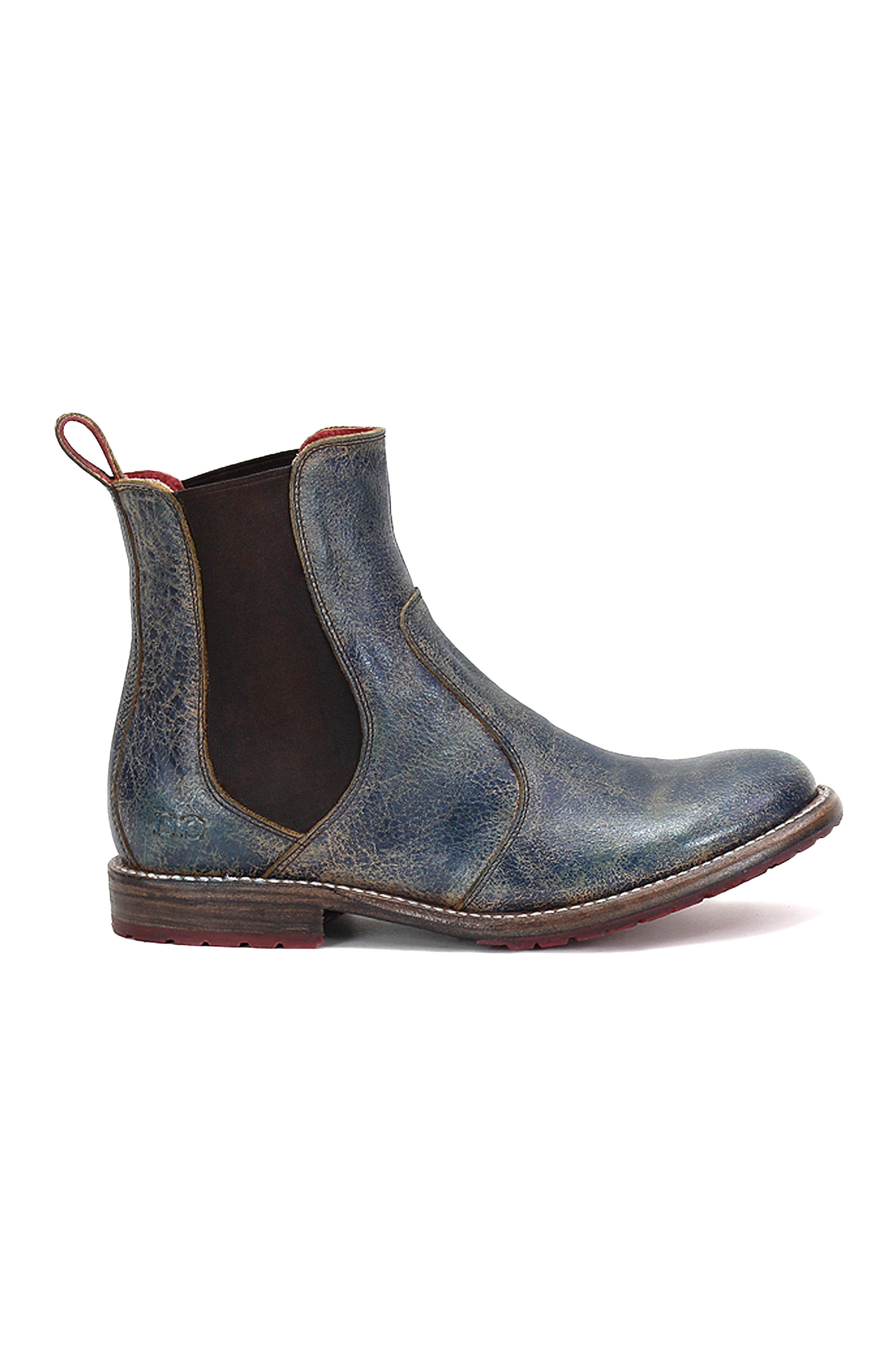 Bed Stu Nandi Chelsea Boot, Alternate, color, Cobalt Lux