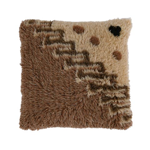 New Zealand Wool Tufted Pillow