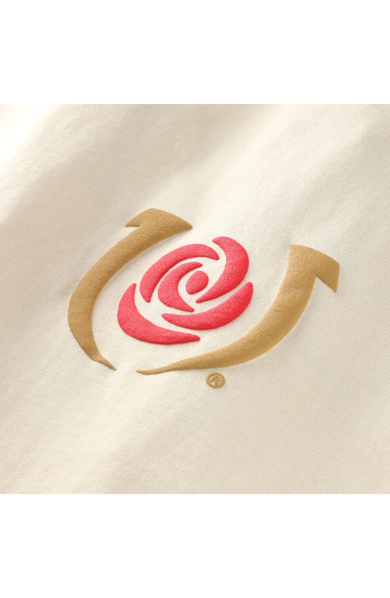 SPIRIT JERSEY Men's Spirit Jersey Cream Kentucky Derby Oversized Original Long Sleeve T-Shirt, Alternate, color, Cream