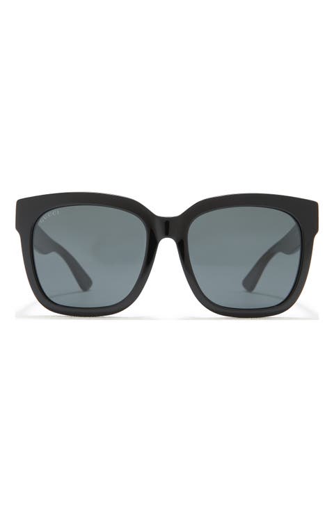 54mm Square Sunglasses