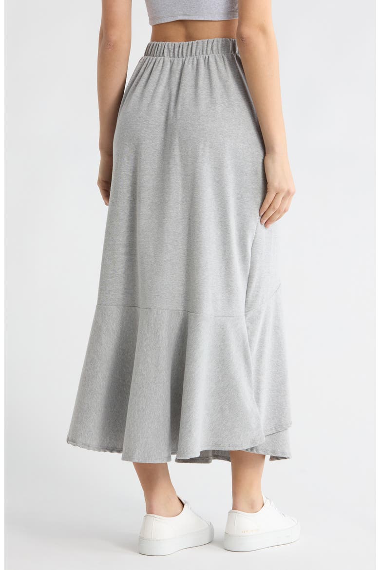Wrap Midi Skirt, Alternate, color, MOONSTRUCK