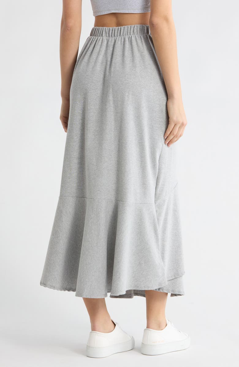 GO COUTURE Wrap Midi Skirt, Alternate, color, Moonstruck