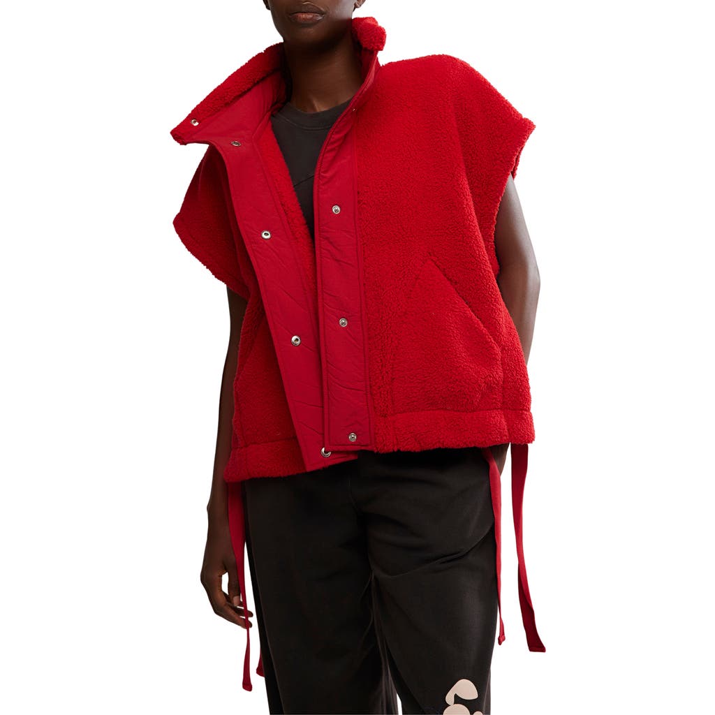 Free People X Fp Movement Scout It Out Vest In Red