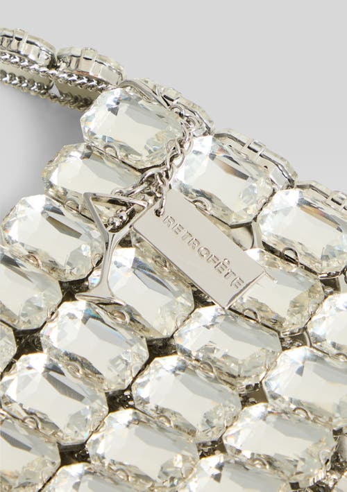 Retroféte Retrofête Malka Rhinestone Bag In Silver