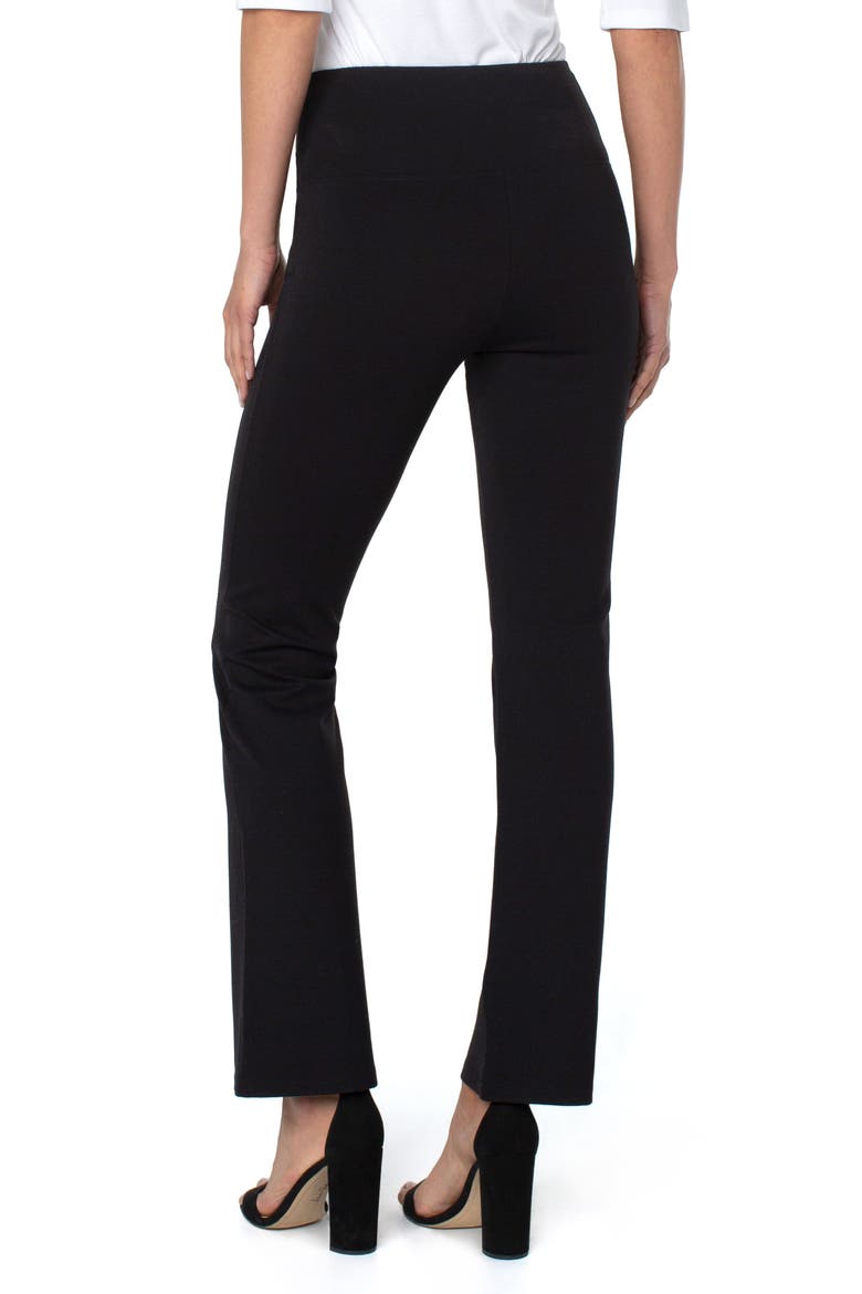 Pearl High Waist Flare Leggings, Alternate, color, BLACK