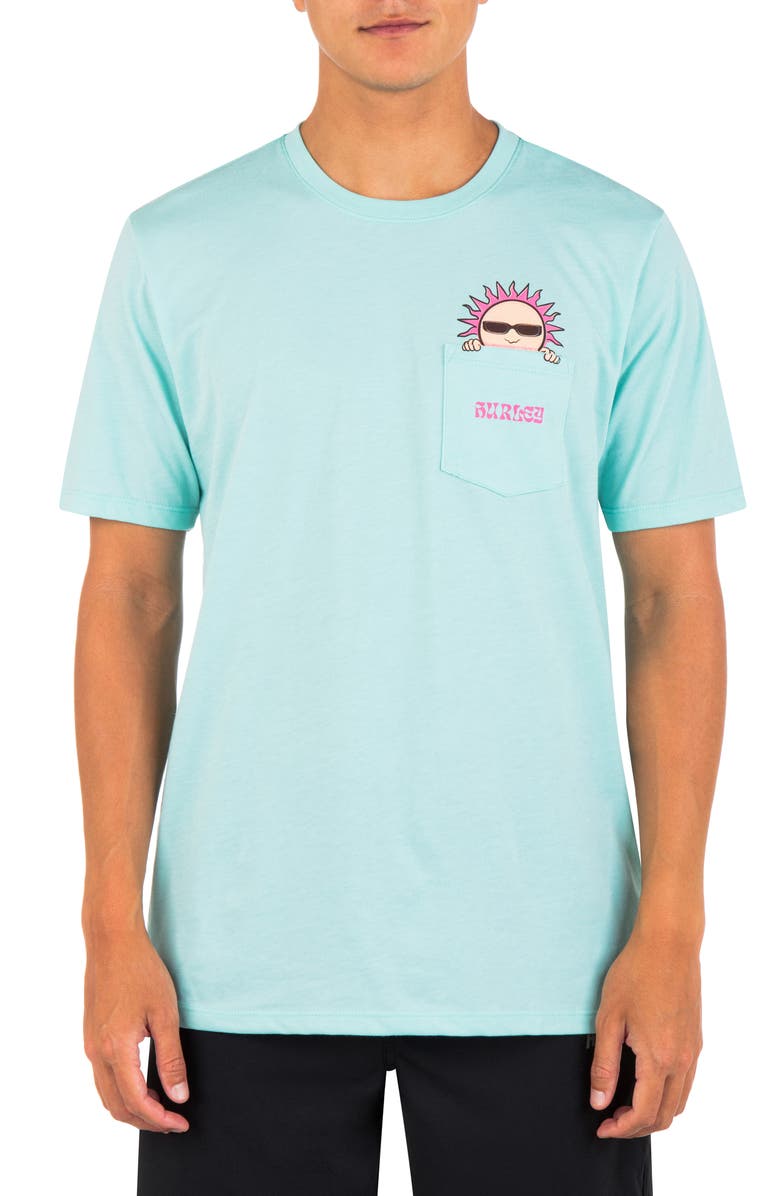 Hurley Sunny Pocket Graphic T-Shirt, Main, color, 