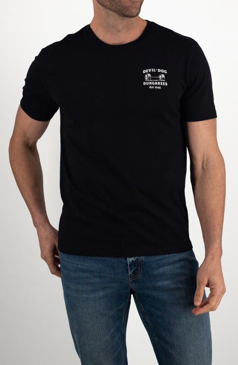 Cotton Blend Graphic T-Shirt