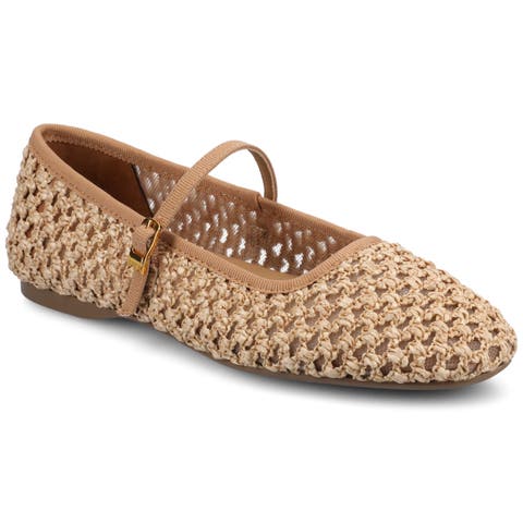 靴 herlipto Mary Jane Mesh Flats Mary Jane Mesh Flats