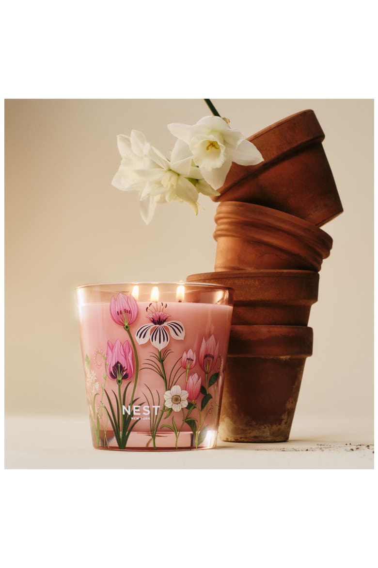 Himalayan Salt & Rosewater Scented Candle, Alternate, color, NO COLOR