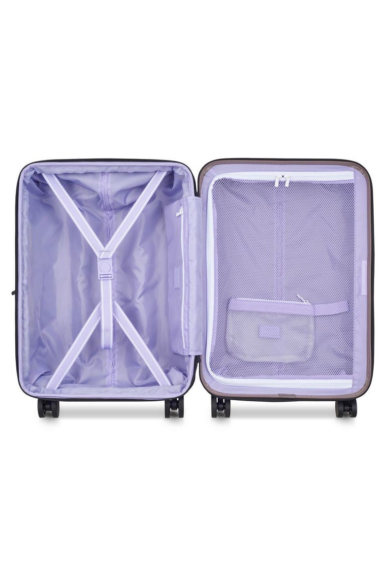 Catch Flights Expandable 20" Carry-On Spinner, Alternate, color, Chestnut
