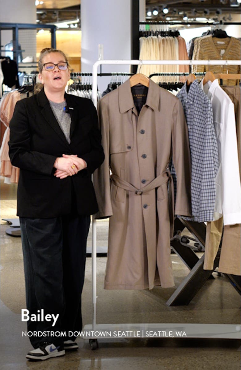 Water Repellent Wool Coat, sales video thumbnail