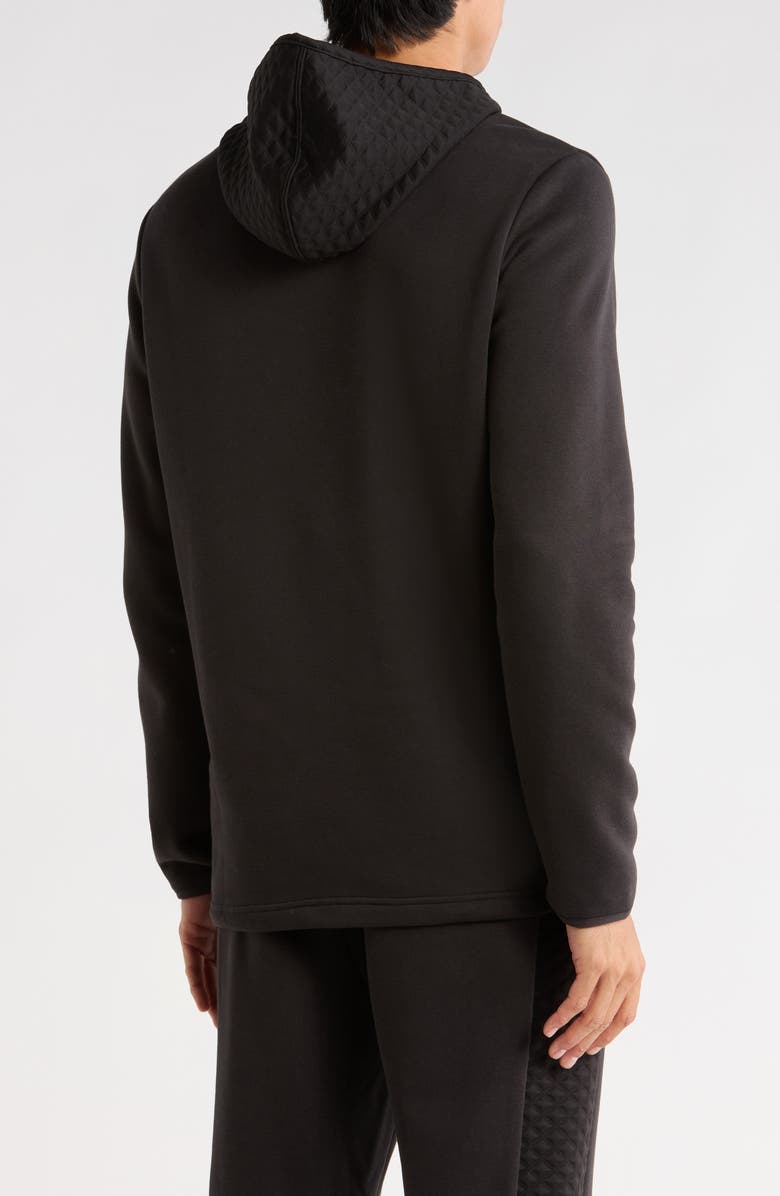 PUMA Logo Embroidered Hoodie, Alternate, color, Puma Black