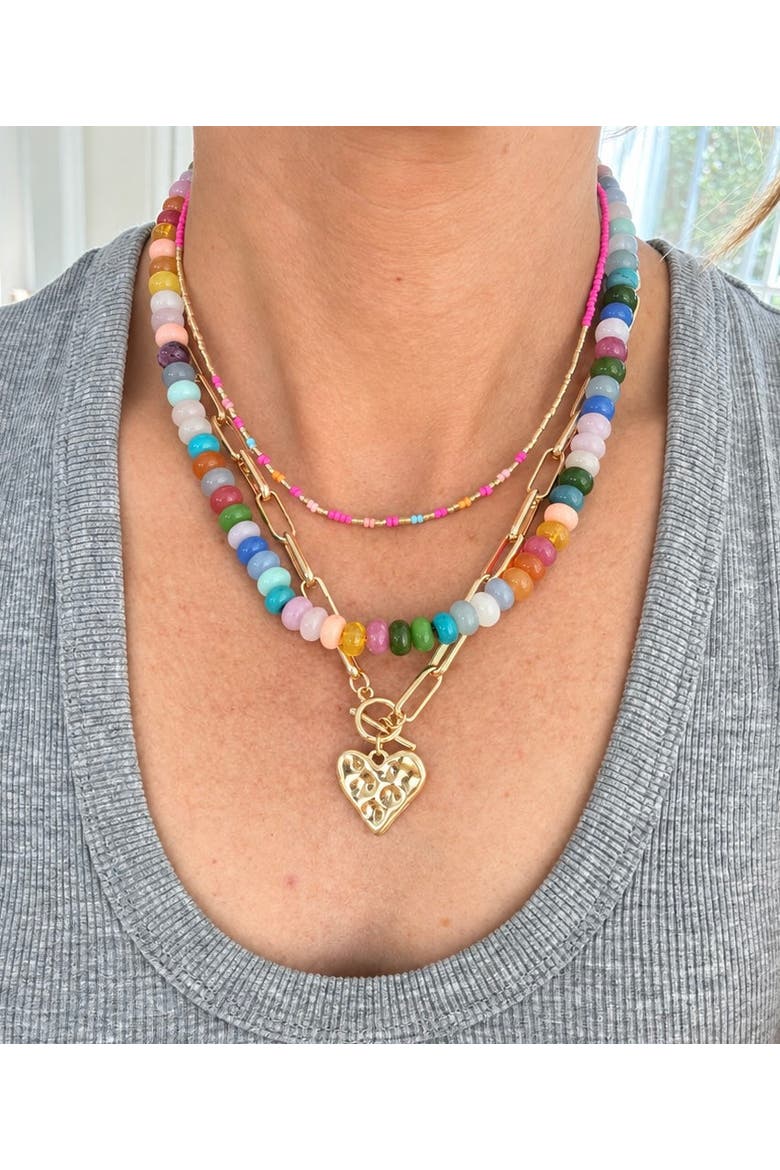 The Good Times Necklace Bundle, Alternate, color, Pink