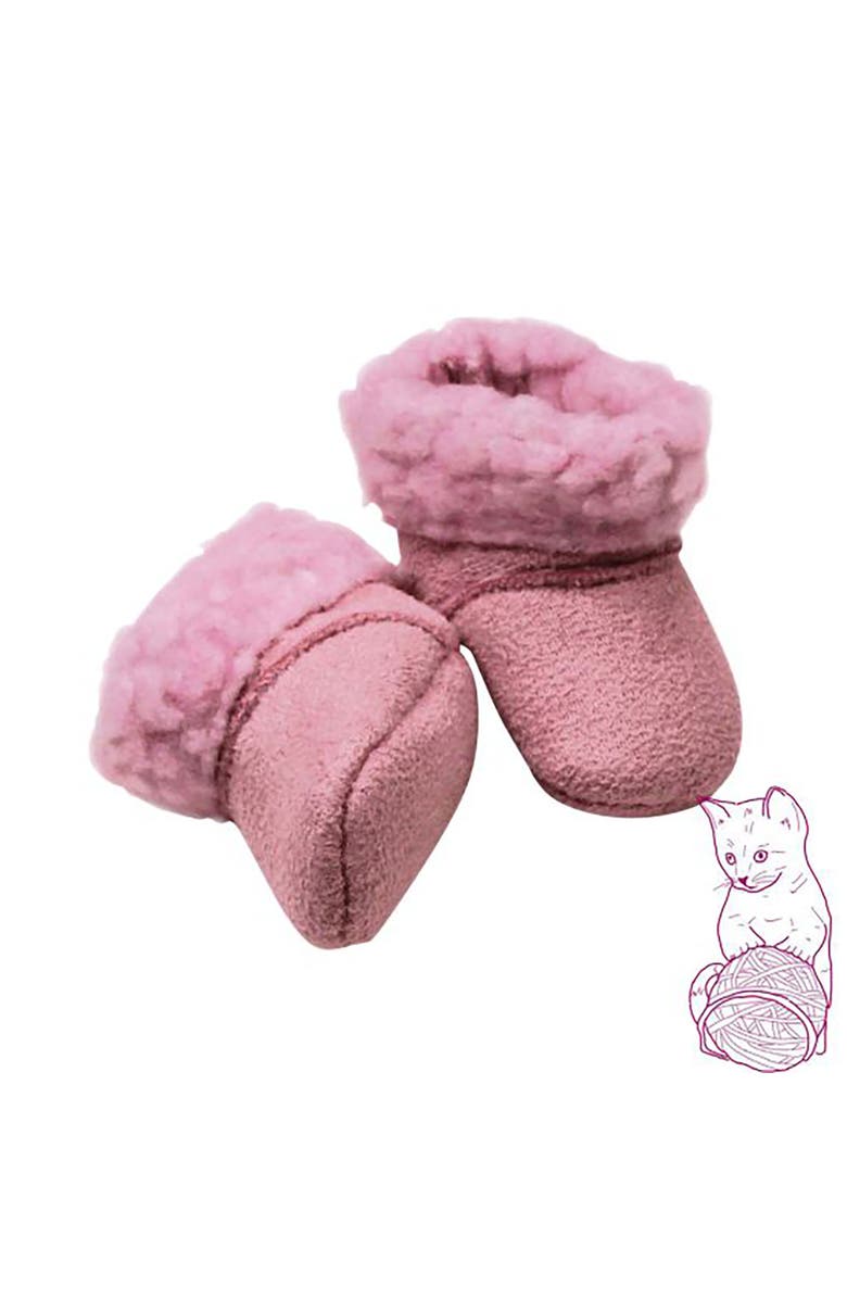 Gotz Soft Pink Baby Doll Boots accessories, Alternate, color, Pink