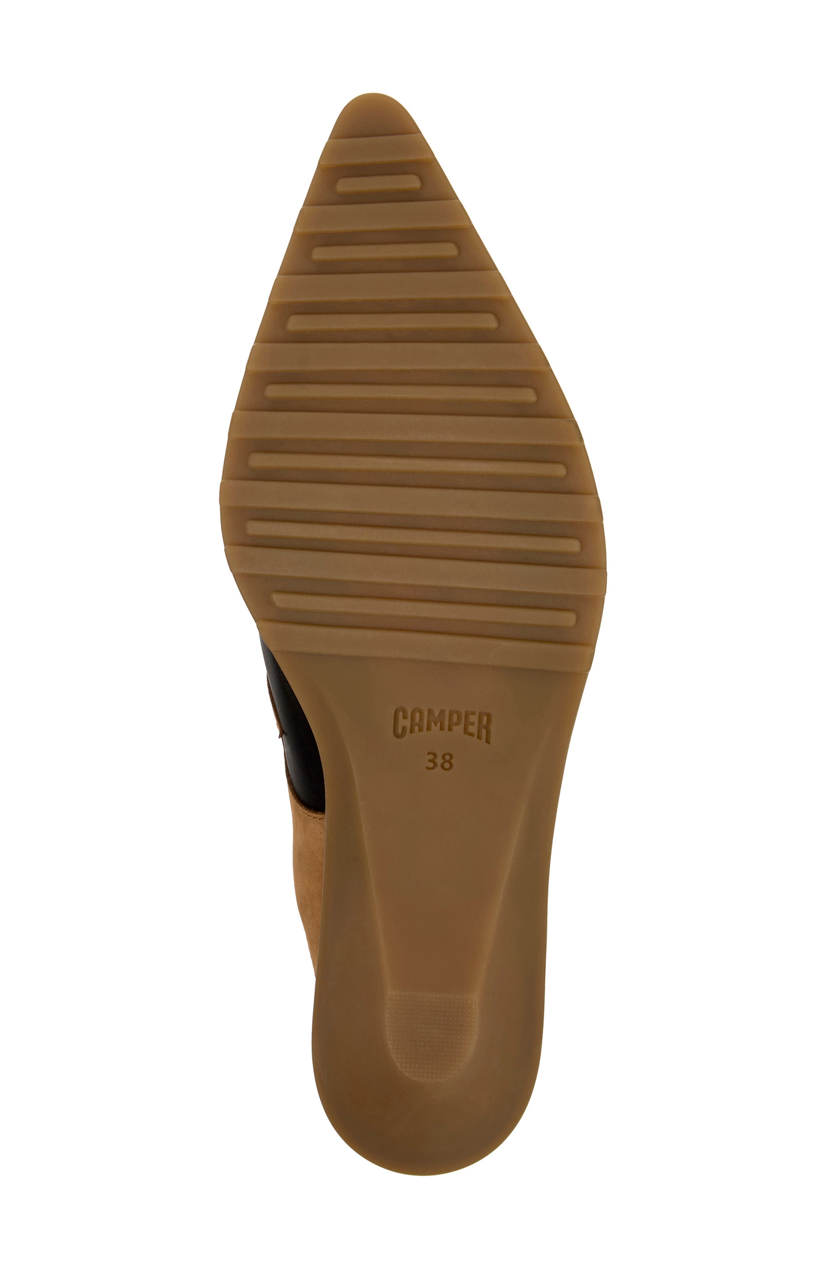 Anita Leather Mule, Alternate, color, MEDIUM BROWN