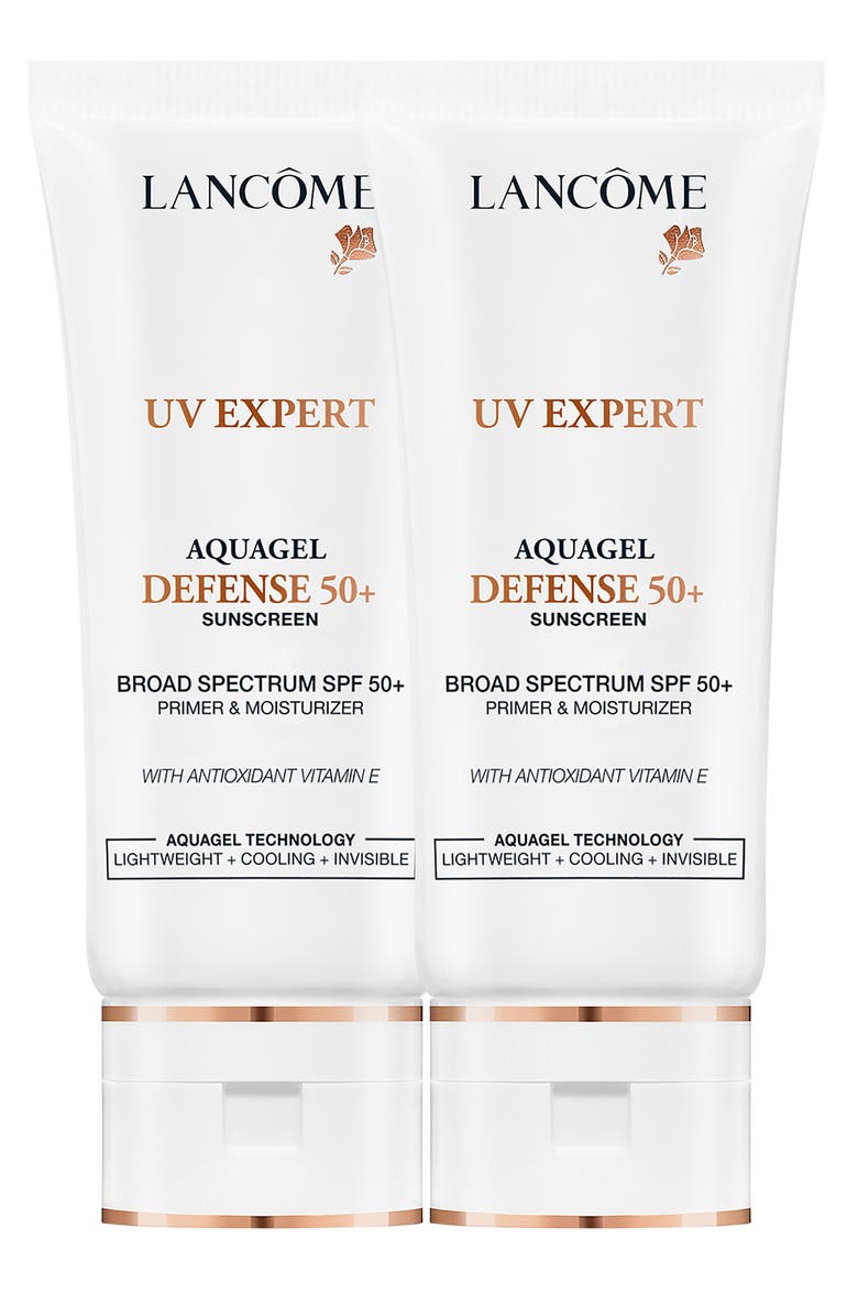 Lancôme UV Expert Aquagel Defence Primer & Moisturizer SPF 50 Duo Gift Set (Nordstrom Exclusive) (Limited Edition) $96 Value, Main, color,