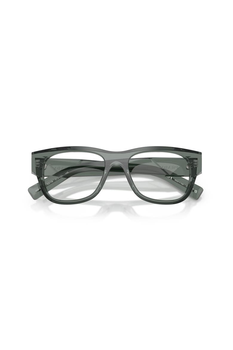 51mm Square optical glasses, Alternate, color, Grey