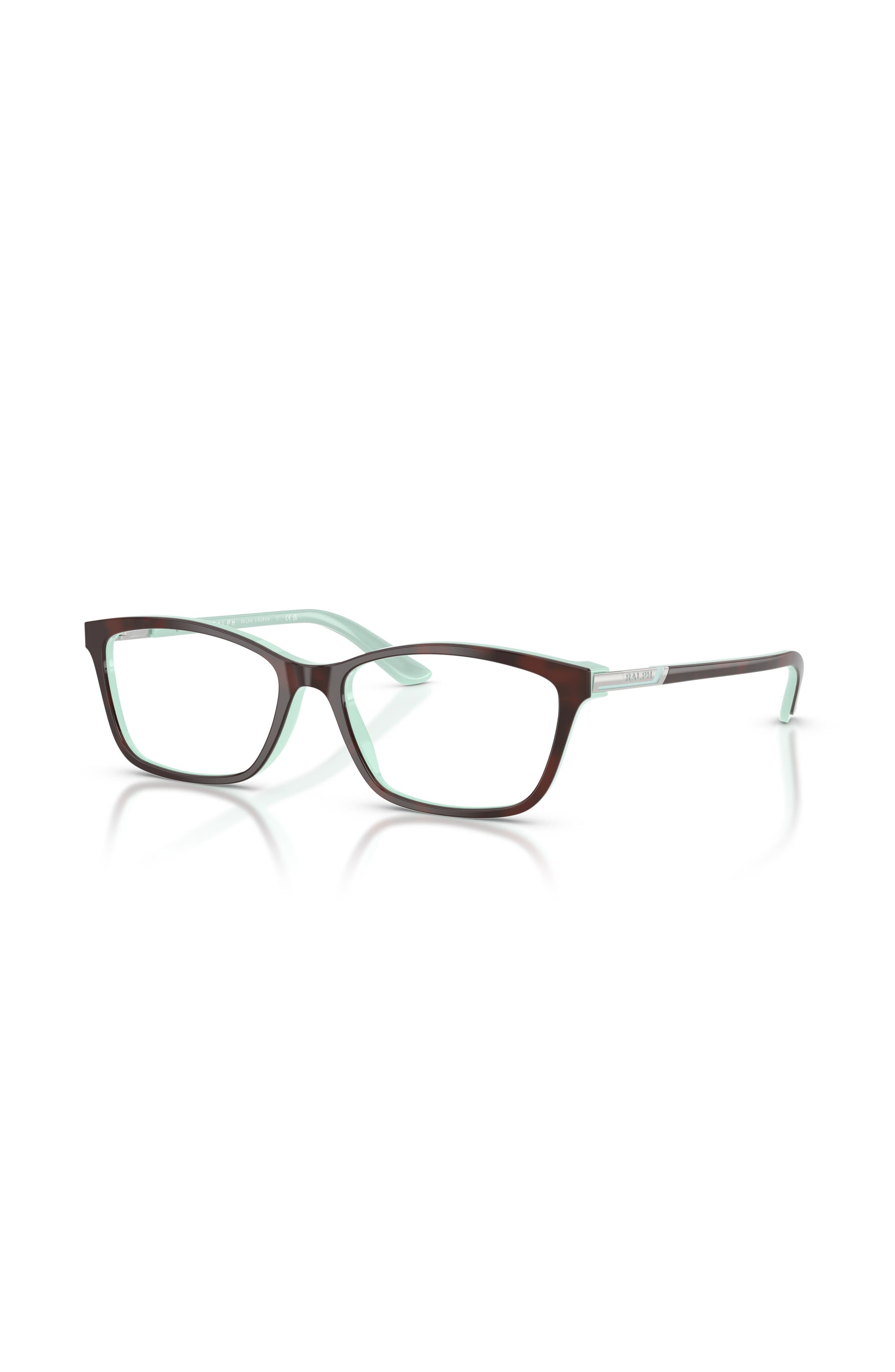 Ralph 52mm Cat Eye Optical Glasses In Brown
