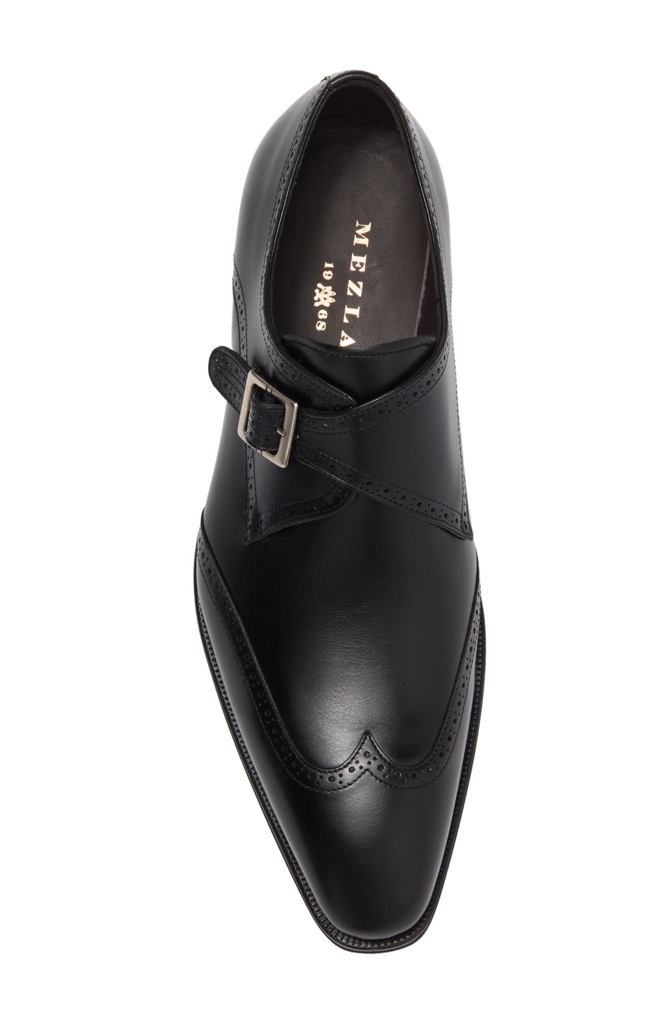 Mezlan Nikola Wingtip Monk Strap Loafer, Alternate, color, 