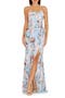 Poppy One-Shoulder Recycled Polyester Maxi Dress