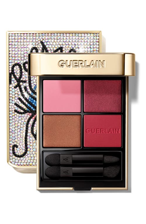 Guerlain Ombres G-Quad Eyeshadow Palette in Multi Red 