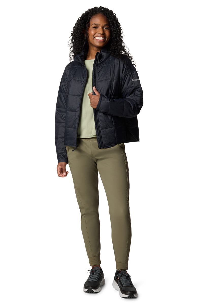 Columbia Sienna Hill<sup>™</sup> Packable Quilted Jacket, Alternate, color, Black