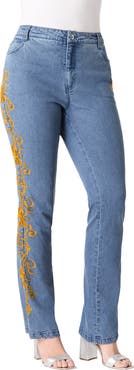 Roaman's Plus Size Whitney Jean with Invisible Stretch®