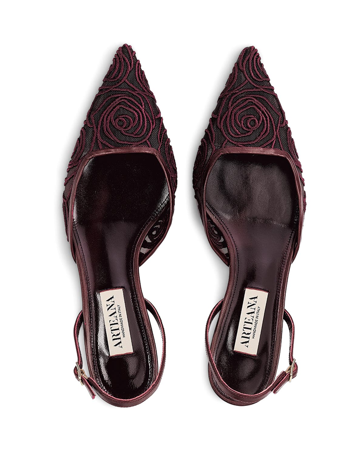 Sorrento 35 Slingback Pump, Alternate, color, Garnet