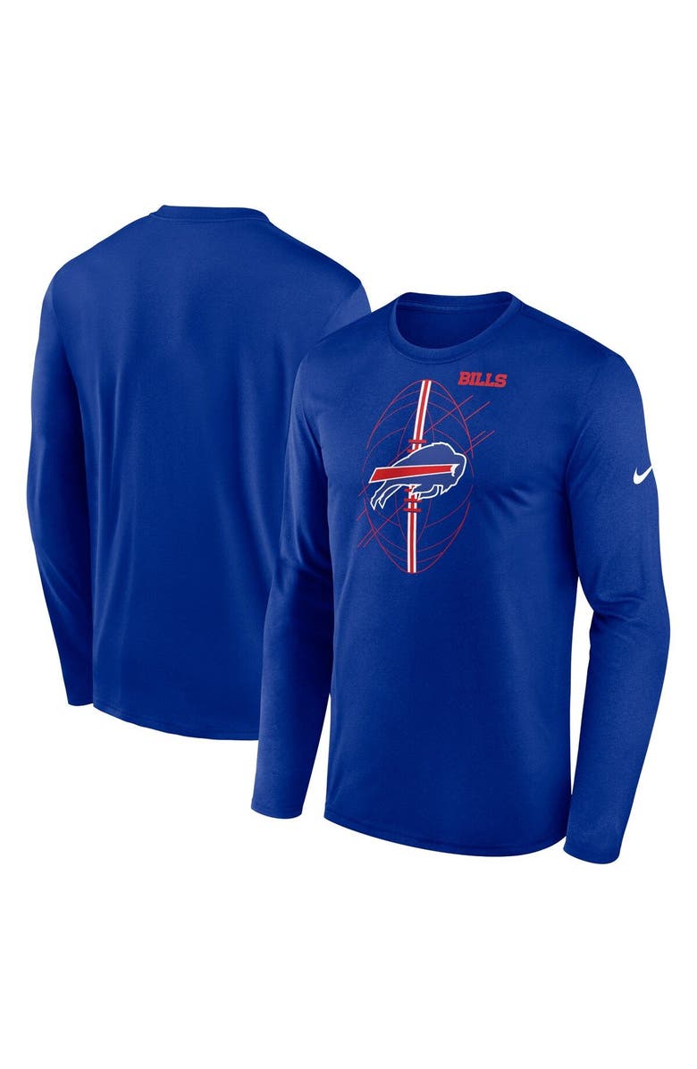 Nike Men's Nike Royal Buffalo Bills Legend Icon Long Sleeve T-Shirt, Main, color, 