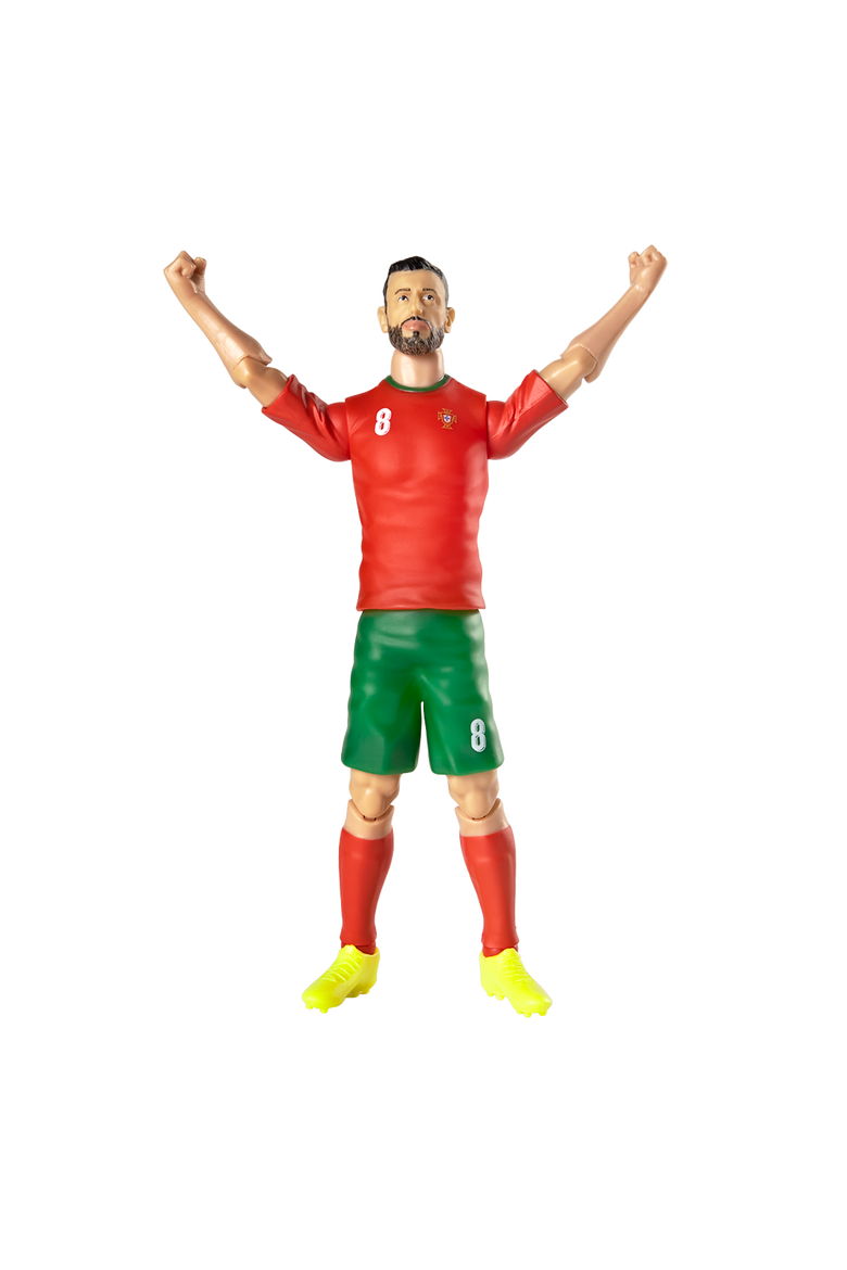 SOCKERS Portugal National Bruno Fernandes 8" Collectible Soccer Action Figure, Alternate, color, No Color