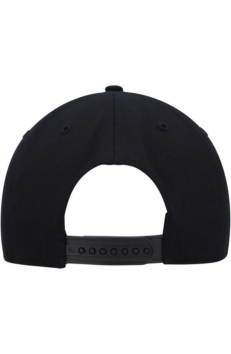 '47 Men's '47 Black Pittsburgh Penguins Primary Hitch Snapback Hat, Alternate, color, 