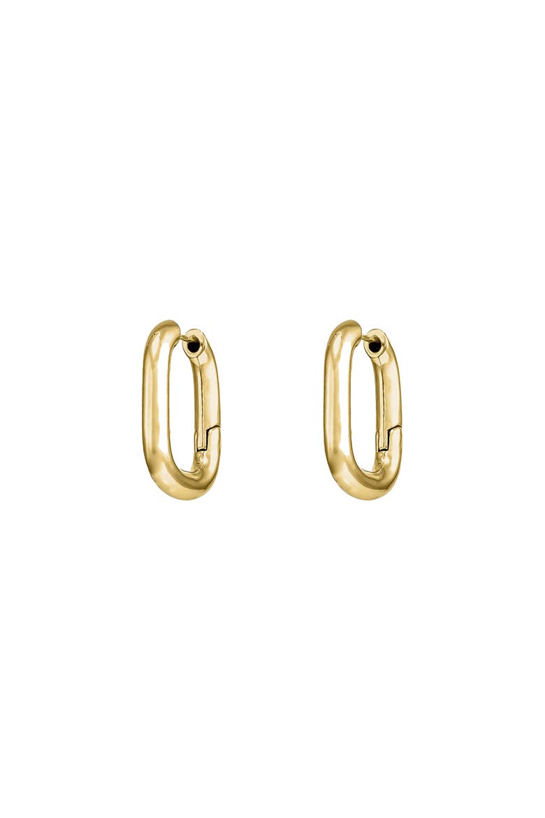 14k Gold Plated Angie Earrings Dainty Minimalist Studs, Main, color, Gold